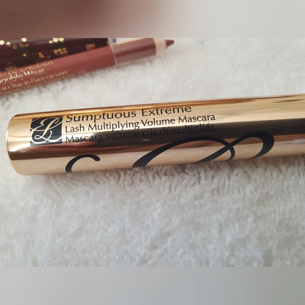 New Estee Lauder Celestial Glam Full size Lips, Eyes & Cosmetic Case